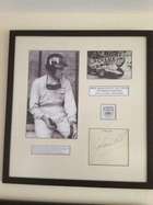 Fangio, Hill Framed Photographs-Sold