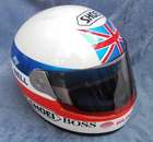 Derek Bell Race Used Crash Helmet-Auction Lot