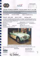 1956 Austin Healey 'Genuine' Factory 100M Le Mans Roadster-Sold