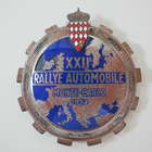 Monte Carlo Rallye â€“ Original Competitors Car Badge 1952-Auction Lot