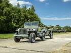 1944 Willys MB Jeep with Trailer-Sold