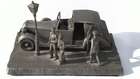 Pewter Motoring Diorama-Auction Lot