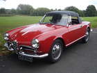 1961 Alfa Romeo Giulietta Spider-Auction Lot
