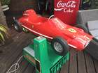 Child's arcade ride in the form of a 60's Ferrari-Sold