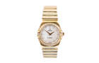 Omega Constellation 'My Choice' Cindy Crawford 18ct gold and-Auction Lot