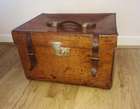 1900's Leather Trunk-Sold