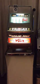  Grand Prix One Armed Bandit Slot Machine.-Auction Lot