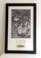 REIMS WORKSHOP, SIGNED JUAN MANUEL FANGIO AND HANS HERRMANN-Sold