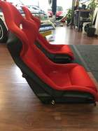 Ferrari F40 seats.-Auction Lot