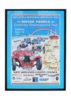World Motoring Centenary Posters-Sold