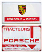 Rare Porsche Diesel & Tracteurs Signs-Sold