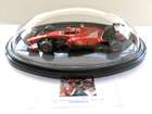 Domed Ferrari model, signed Kimi Raikkonen-Sold