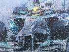 Lewis Hamilton original by Simon Ward -Sold