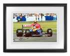 Silverstone 'Taxi For Senna' signed by Nigel Mansell MBE-Sold