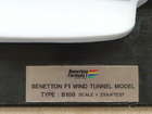 Benetton F1 wind tunnel model.-Sold