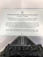 Ford Cosworth DFV HB V8 Formula 1 engine.-Sold