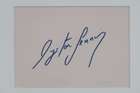 Ayrton Senna autograph in photographic montage-Sold