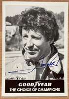Goodyear postcard signed by Mario Andretti -Sold