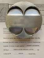 Piston from F1 DFV engine-Sold