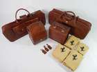 Original Ferrari 308 328 4-Piece Schedoni Leather Luggage Se-Auction Lot
