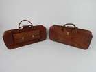 Original Ferrari 308 328 4-Piece Schedoni Leather Luggage Se-Auction Lot