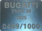 A superb 1/12-scale diecast metal Bugatti Type 35 static mod-Sold