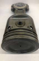 A piston clock desk piece formed from a Land Rover V8 piston-Sold
