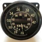 Airspeed indicator from a WWII Supermarine Spitfire Mk 9 -Sold