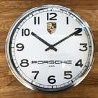 Porsche-themed wall clock with Quartz movement-Sold