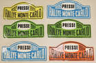 12 Original Metal  Rallye Monte-Carlo Press Plates -Sold