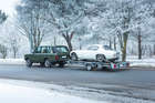 1984 Range Rover Classic with 1960 Lotus Elite Race Car and -Auction Lot