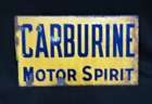 Original Carburine Double Sided Enamelled Steel Sign-Sold