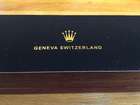 A Superb Rolex Six-Watch Display Case in Cherry Wood-Sold