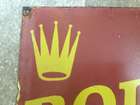 Tin-Plate Enamelled Rolex Advertising Sign-Sold
