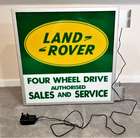 Land Rover Illuminated Dealership Sign -Sold