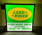 Land Rover Illuminated Dealership Sign -Sold