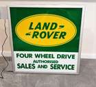 Land Rover Illuminated Dealership Sign -Sold