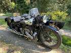 1939 Brough Superior SS80 with Alpine 'Petrol Tube' Sidecar-Sold