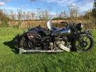 1939 Brough Superior SS80 with Alpine 'Petrol Tube' Sidecar-Sold