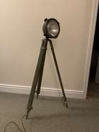 Chieftain Tank Headlight on a WWII Tripod-Sold
