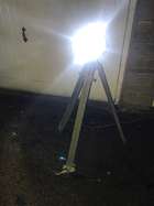 Chieftain Tank Headlight on a WWII Tripod-Sold