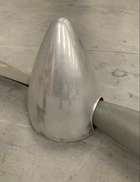 A Superb Polished Aluminium Twin-Blade Hartzell Aircraft Pro-Sold