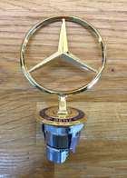 A Rare Gold-Plated Mercedes-Benz Bonnet Emblem-Sold