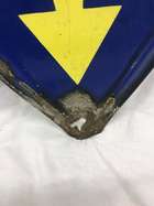 A rare American enamelled metal 'Autolube Station Service' a-Sold