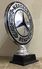 A Mercedes-Benz-Themed Cast Aluminium Trophy-Type Roundel-Sold