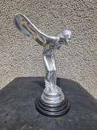 Large Mounted Aluminium Statuette  -Sold
