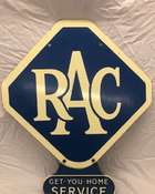An Original and Rare RAC 'Get-you-Home' Service Diamond-Shap-Sold
