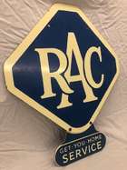 An Original and Rare RAC 'Get-you-Home' Service Diamond-Shap-Sold