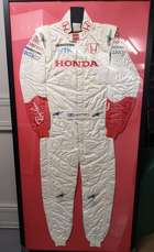 Jenson Button's 2007 Honda Racing Team Race Suit -Auction Lot