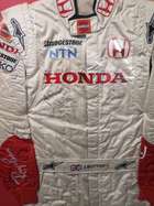 Jenson Button's 2007 Honda Racing Team Race Suit -Auction Lot